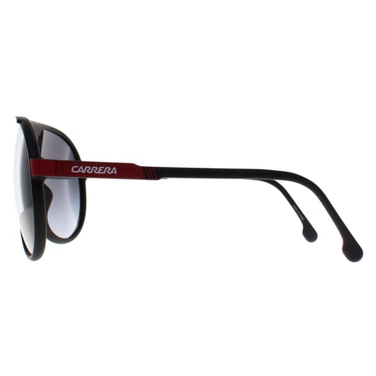 Carrera Aviator Mens Black Red Dark Grey Gradient Champion - Image 3