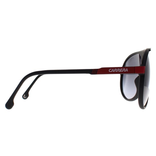Carrera Aviator Mens Black Red Dark Grey Gradient Champion - Image 4