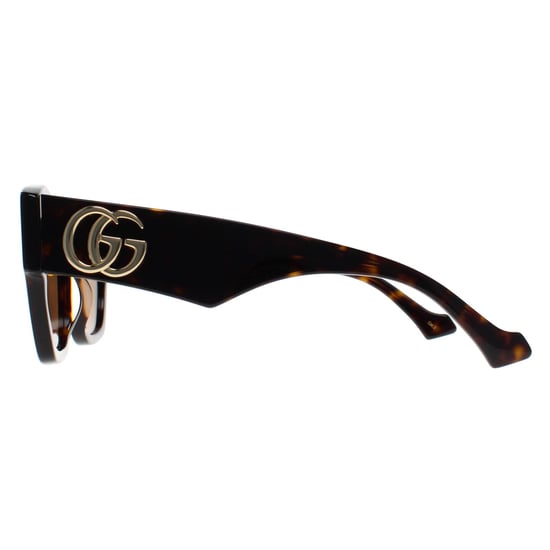 Gucci Cat Eye Womens Tortoise Brown GG1422S - Image 3
