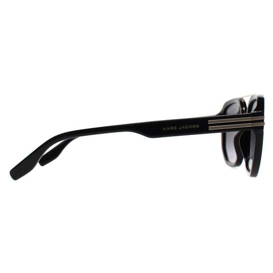Marc Jacobs Aviator Mens Black Gold Dark Grey Gradient MARC 588/S - Image 4