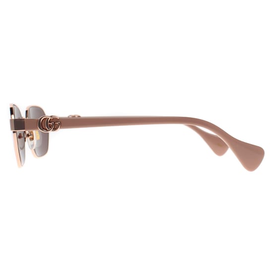 Gucci Square Womens Shiny Rose Gold and Pink Violet GG1593S - Image 3