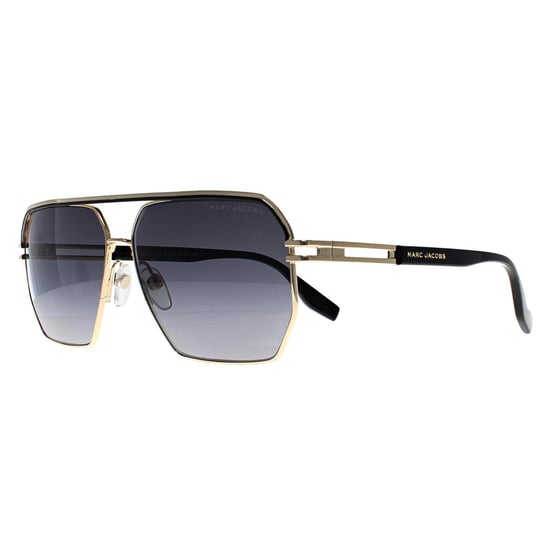 Marc Jacobs Aviator Unisex Gold Black Dark Grey Gradient MARC 584/S - Image 2