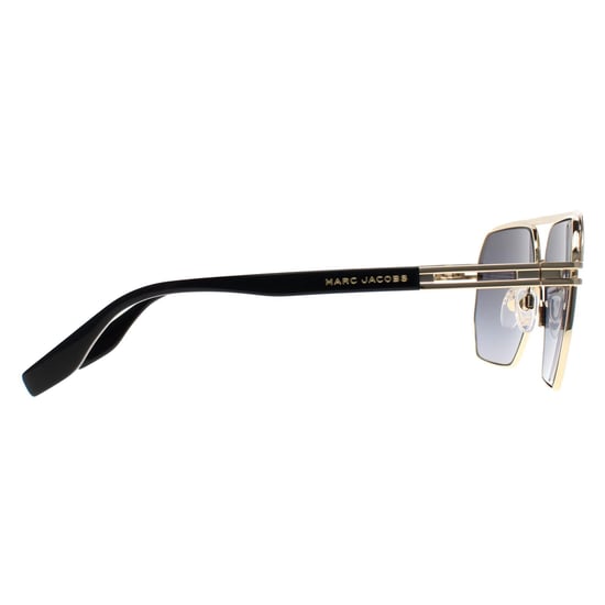 Marc Jacobs Aviator Unisex Gold Black Dark Grey Gradient MARC 584/S - Image 4