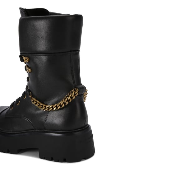 Kurt Geiger London Leather Kensington Combat Boots - Image 3