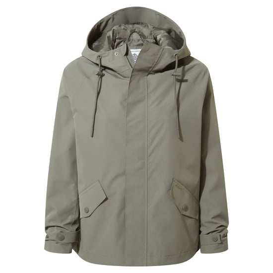 Vena Womens Waterproof Jacket - Pale Khaki - Image 5