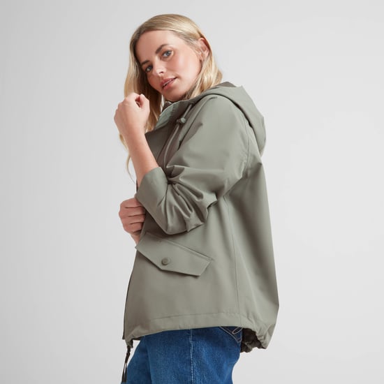 Vena Womens Waterproof Jacket - Pale Khaki - Image 6