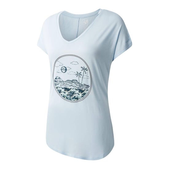 Dare 2B Dames/Dames Serene Wave T-Shirt (Skyway) - Image 3