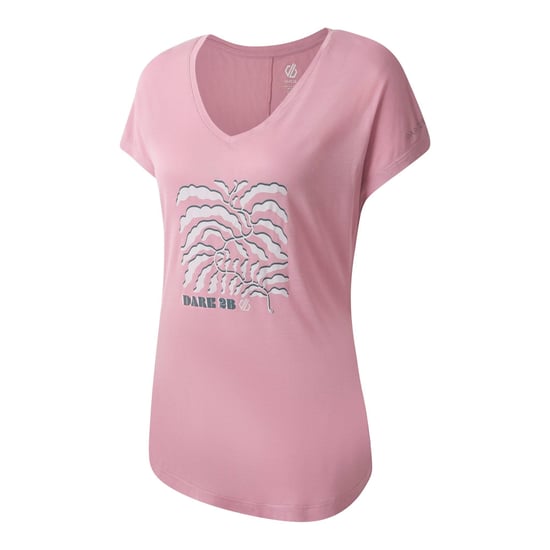 Dare 2B T-shirt Serene Leaves för dam och dam (Liljor) - Image 3