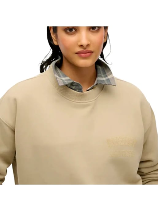 Superdry dames college loose sweatshirt - Image 2