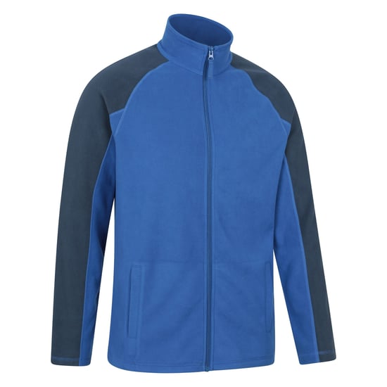 Mountain Warehouse Heren Ashbourne Volledige Ritssluiting Fleece Jas (Kobaltblauw) - Image 3