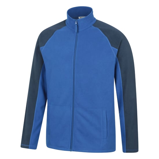 Mountain Warehouse Heren Ashbourne Volledige Ritssluiting Fleece Jas (Kobaltblauw) - Image 4