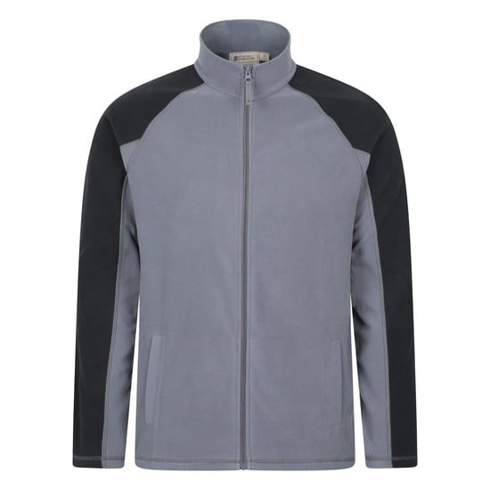 Mountain Warehouse Heren Ashbourne Volledige Rits Fleece Jacket (Donkergrijs) - Image 1