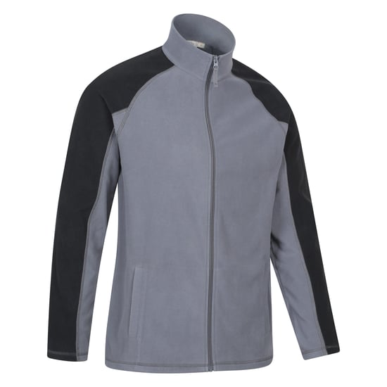 Mountain Warehouse Heren Ashbourne Volledige Rits Fleece Jacket (Donkergrijs) - Image 3