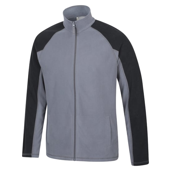 Mountain Warehouse Heren Ashbourne Volledige Rits Fleece Jacket (Donkergrijs) - Image 4