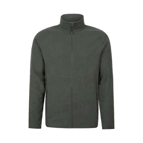Mountain Warehouse Mens Milburn Fleece Jacket (Khaki Green) - Image 1