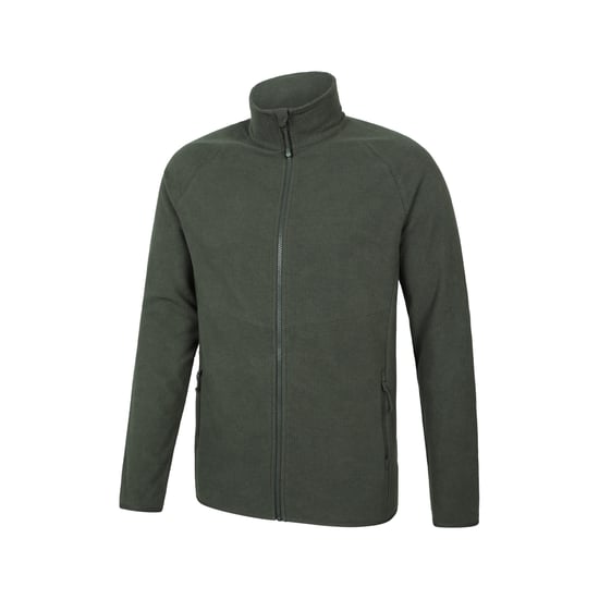 Mountain Warehouse Mens Milburn Fleece Jacket (Khaki Green) - Image 4
