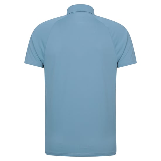 Mountain Warehouse Herr IsoCool Lättvikts Polo Shirt (Ljusblå) - Image 2