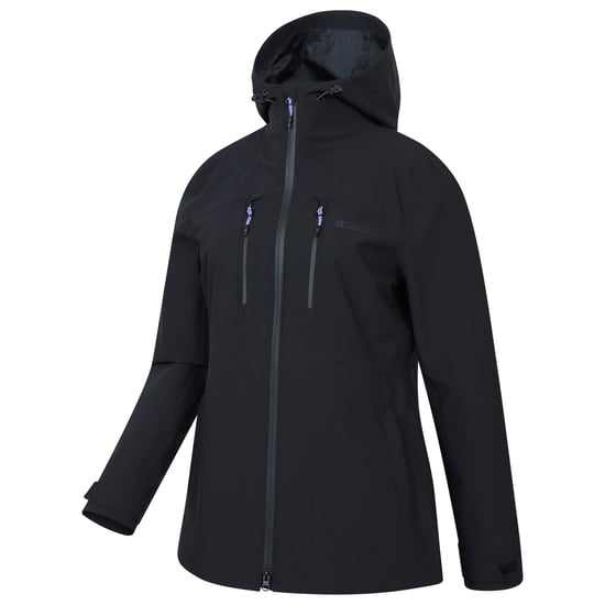 Mountain Warehouse Womens/Ladies Breeze Waterproof Jacket (Black) - Image 3