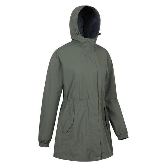 Mountain Warehouse Vrouwen/Dames Regenval Waterdichte Jas (Groen) - Image 3