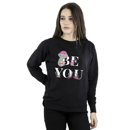 Disney Dames/Dames Dumbo Be You Sweatshirt (Zwart) - Image 2