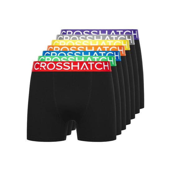 Crosshatch Heren Septet Boxershorts (Set van 7) (Veelkleurig) - Image 1