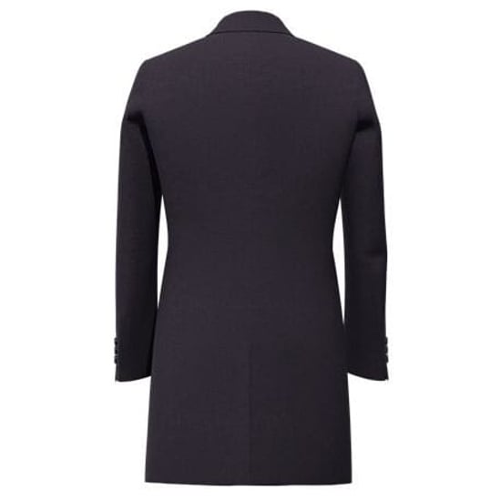 Men's Boss H-Hyde Coat in Dark Blue - Image 2