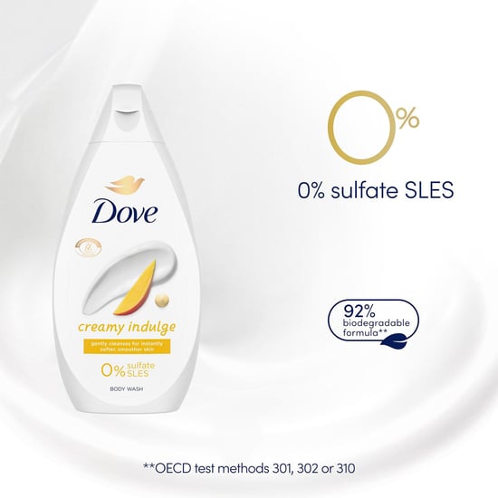 Dove Body Wash Creamy Indulge Moisturising Shower Gel 450ml, 3 Pack - Image 3