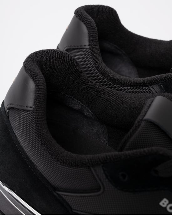 BOSS Orange Parkour-L Heren Suède/Mesh Sneakers - Image 6