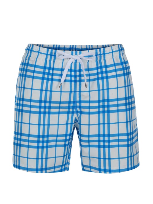 Burberry MARTIN zwemshort wit/blauw - Image 1