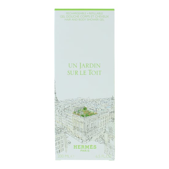 Hermes Un Jardin Sur Le Toit Hair And Body Shower Gel 200ml - Image 3