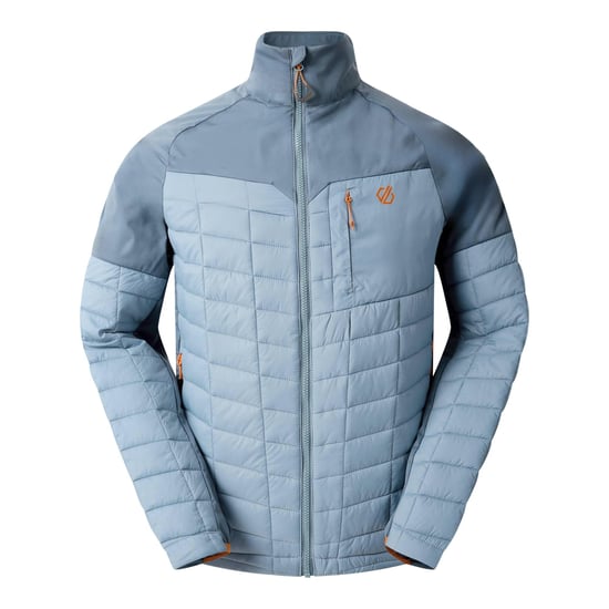 Dare 2B Mens Mountaineer II Quilted Hybrid Jacket (Stormy Weather/Lead Grey) - Image 1