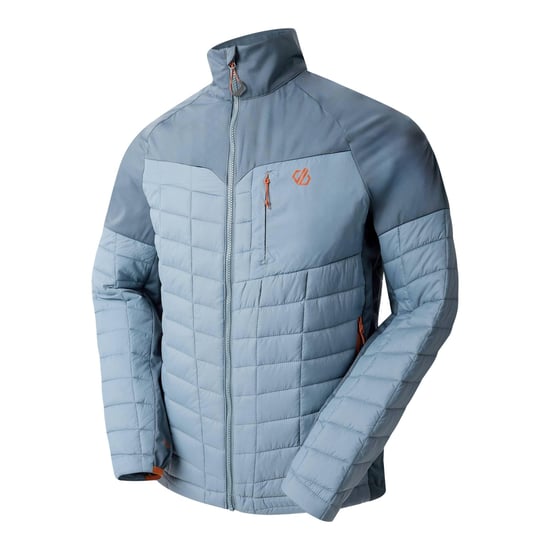 Dare 2B Heren Mountaineer II Quilted Hybride Jas (Stormachtig weer/Loodgrijs) - Image 3