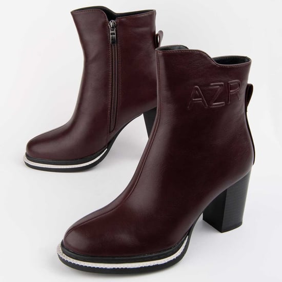 Montevita Heel Ankle Boot Vareli3 Bordeaux - Image 6