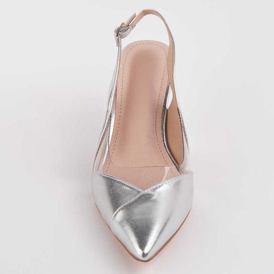 Montevita Högklackade Skor Carola8 Silver - Image 3