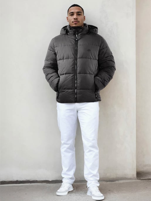 Arctic Seven Heren Winterjas Donkergrijs - Image 2