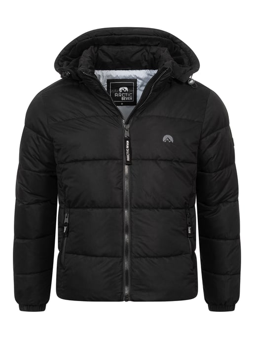 Arctic Seven Heren Winterjas Zwart - Image 1
