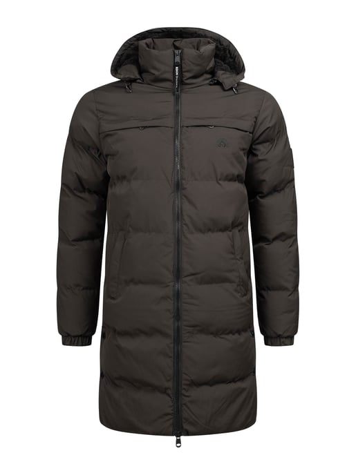 Arctic Seven Heren Gewatteerde Winterparka Donkergrijs - Image 3