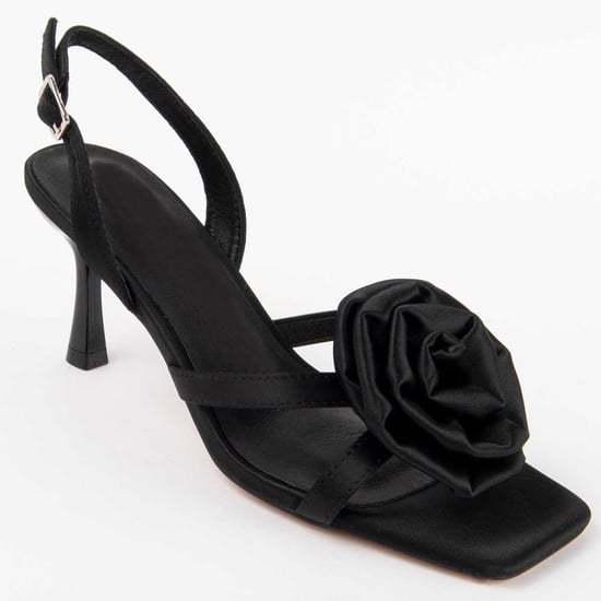 Montevita Högklackad Sandal Florence Svart - Image 2