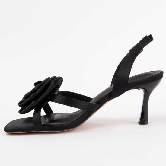 Montevita Högklackad Sandal Florence Svart - Image 4