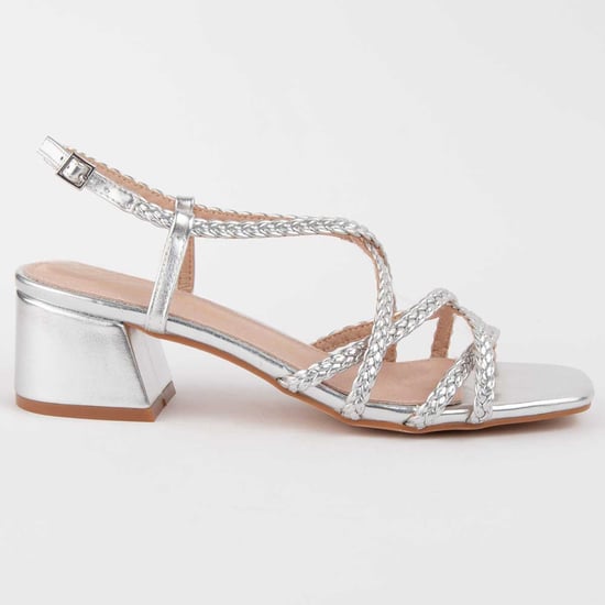 Montevita Högklackad Sandal Trea2 Silver - Image 1