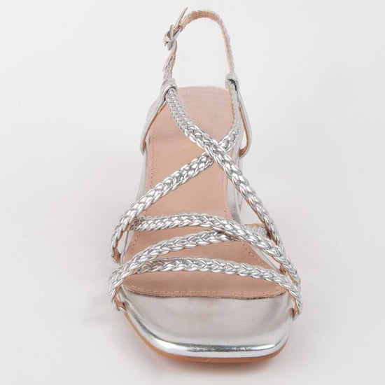 Montevita Högklackad Sandal Trea2 Silver - Image 3