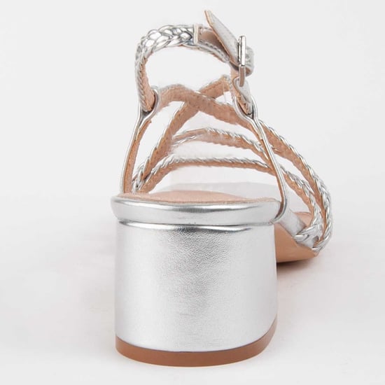 Montevita Högklackad Sandal Trea2 Silver - Image 5