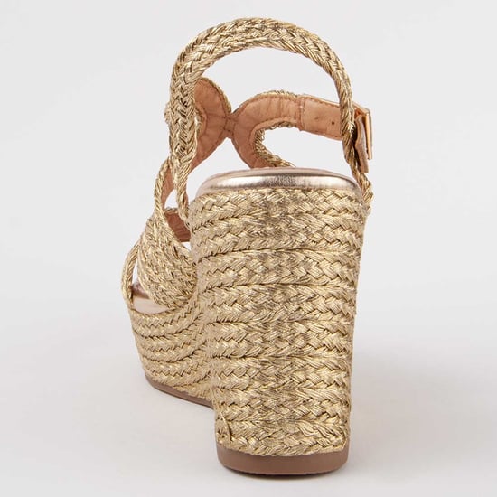 Montevita Wedge Sandal Salia7 Guld - Image 5
