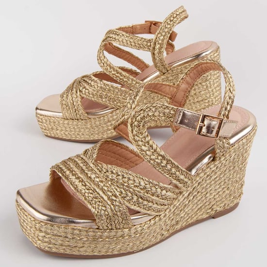 Montevita Wedge Sandal Salia7 Guld - Image 6