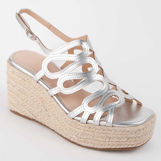 Montevita Wedge Sandal Salia2 Silver - Image 2