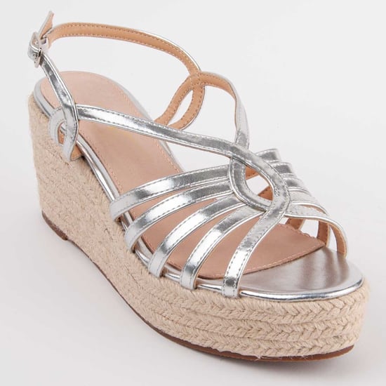 Montevita Sandalen Met Een Sleehak Salia6 Zilver - Image 2