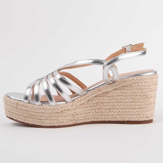 Montevita Sandalen Met Een Sleehak Salia6 Zilver - Image 3