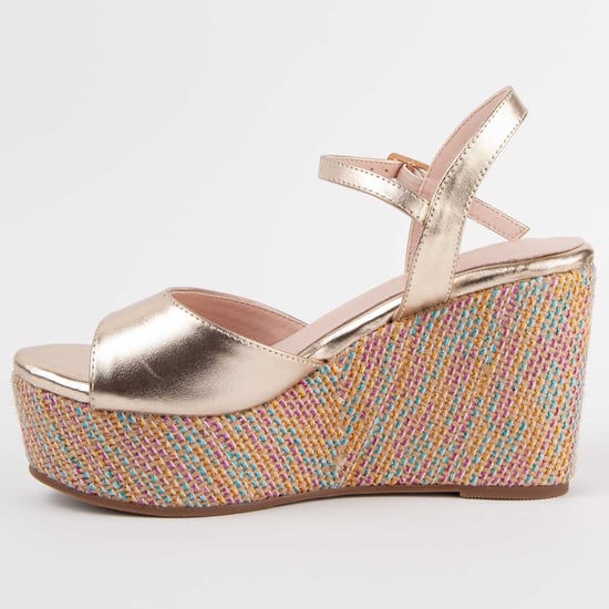 Montevita Wedge Sandal Salia12 Gold - Image 4