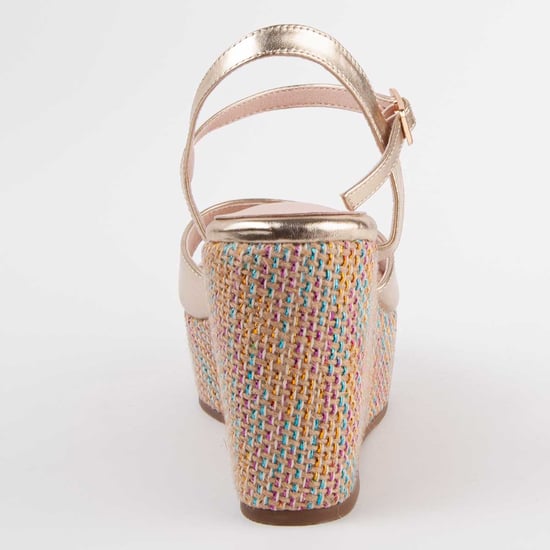 Montevita Wedge Sandal Salia12 Gold - Image 5