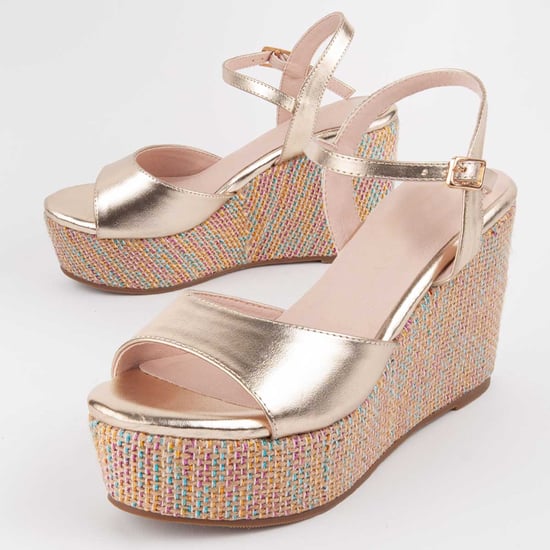 Montevita Wedge Sandal Salia12 Gold - Image 6